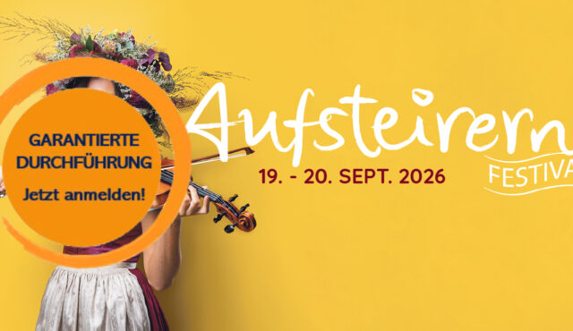 AUFSTEIRERN FESTIVAL GRAZ 19.09.2026